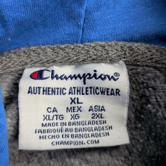 UCLA Bruins Hoodie Sweatshirt Mens XL‎ Champion Heathered Gray Pullover Workout - Picture 3 of 10